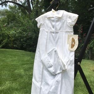 Boy’s Christening/Baptism onesie, Suit & Gown